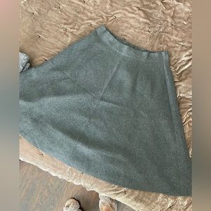 A line knit sweater skirt
